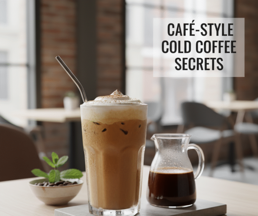 Cafe Style Cold Coffee