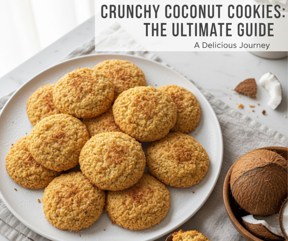 Crunchy Coconut Cookies