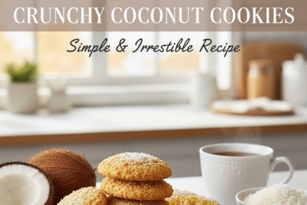 Crunchy Coconut Cookies