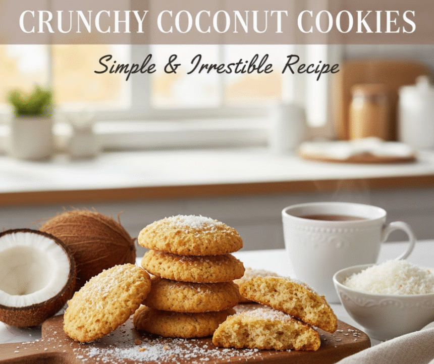 Crunchy Coconut Cookies