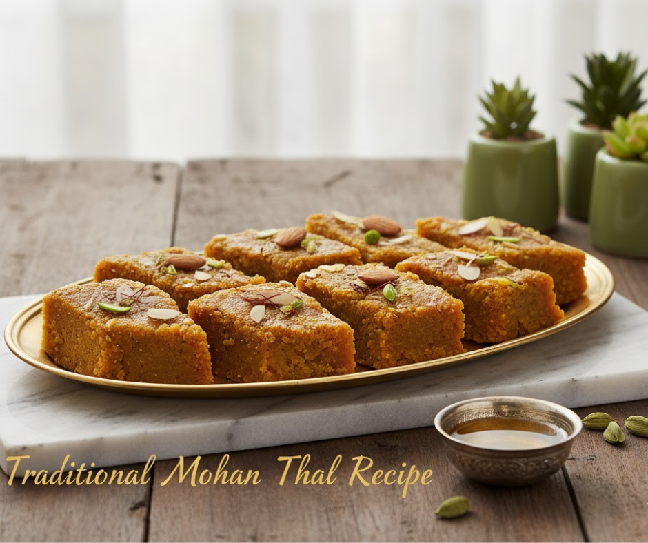 Traditional Mohan Thal Recipe