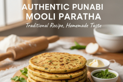 Punjabi Mooli Paratha Recipe