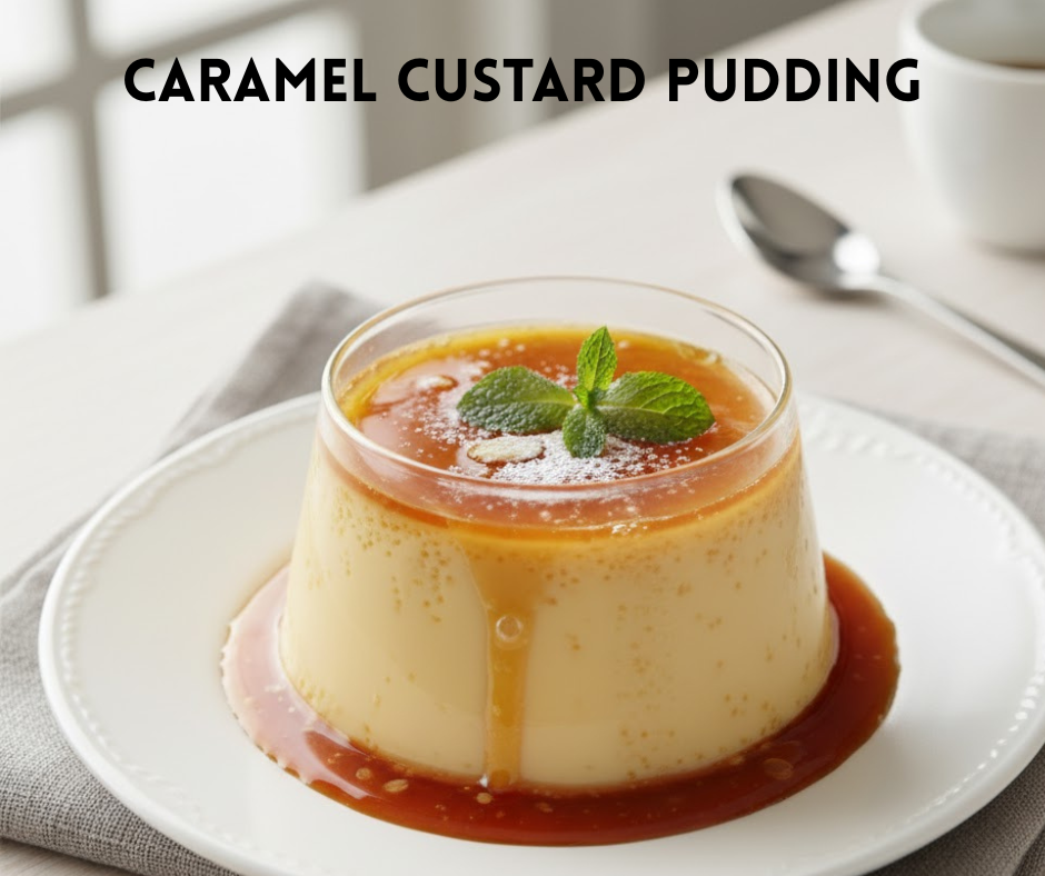 Caramel Custard Pudding