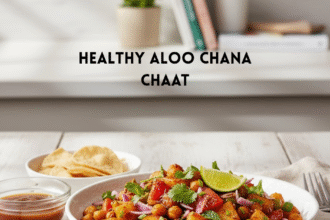 Healthy Aloo Chana Chaat