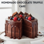 Homemade Chocolate Truffle Cake