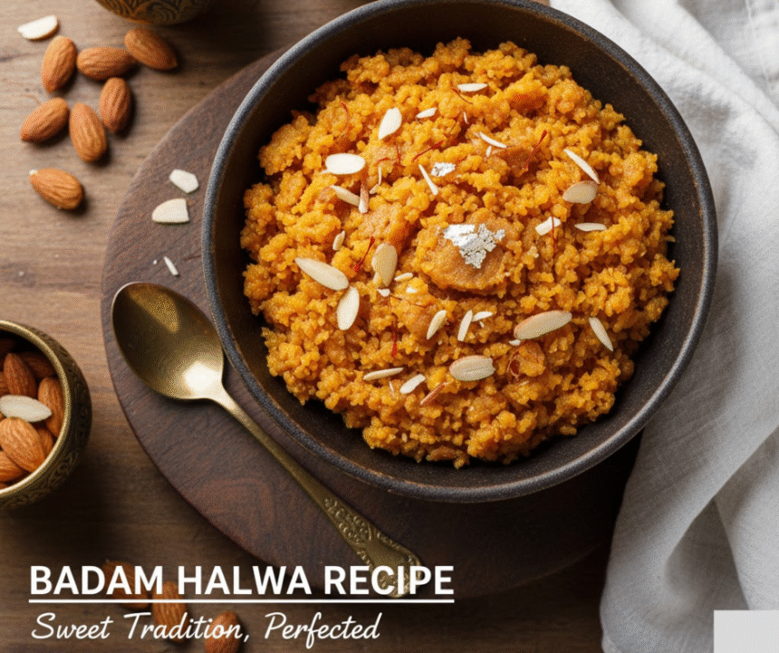 Badam Halwa Recipe
