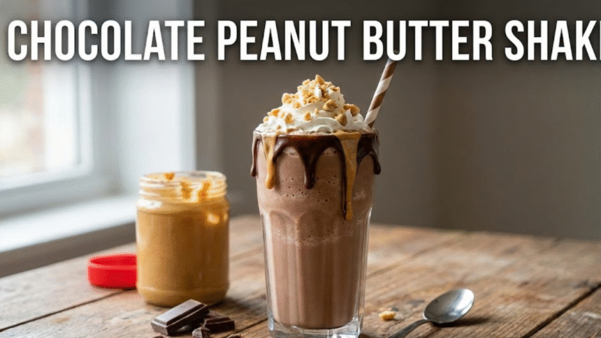 Chocolate Peanut Butter Shake