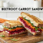 Winter Special Beetroot Carrot Sandwich