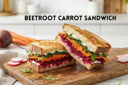 Winter Special Beetroot Carrot Sandwich