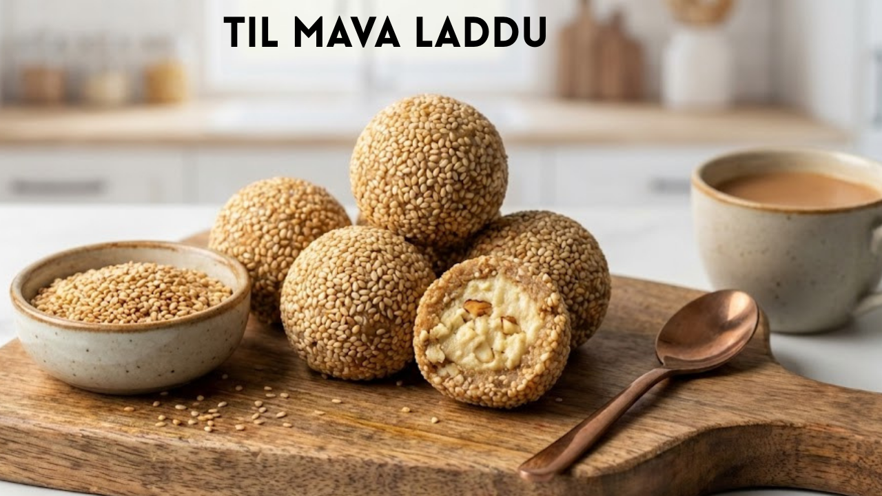 Til Mava Laddu Recipe