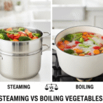 Steaming vs Boiling Vegetables