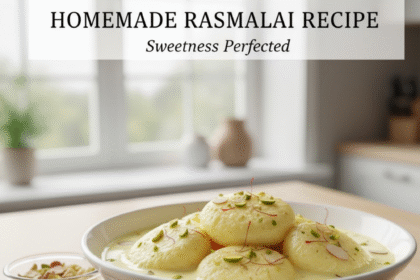Homemade Rasmalai Recipe