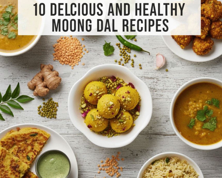 Delicious and Healthy Moong Dal Recipes