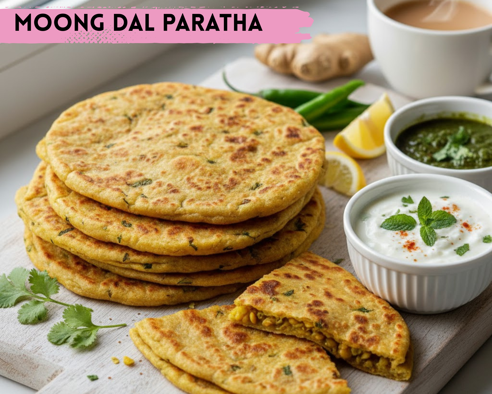 Moong Dal Paratha