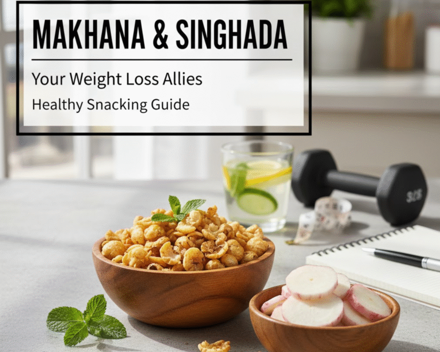 Makhana or Singhada for Weight Loss