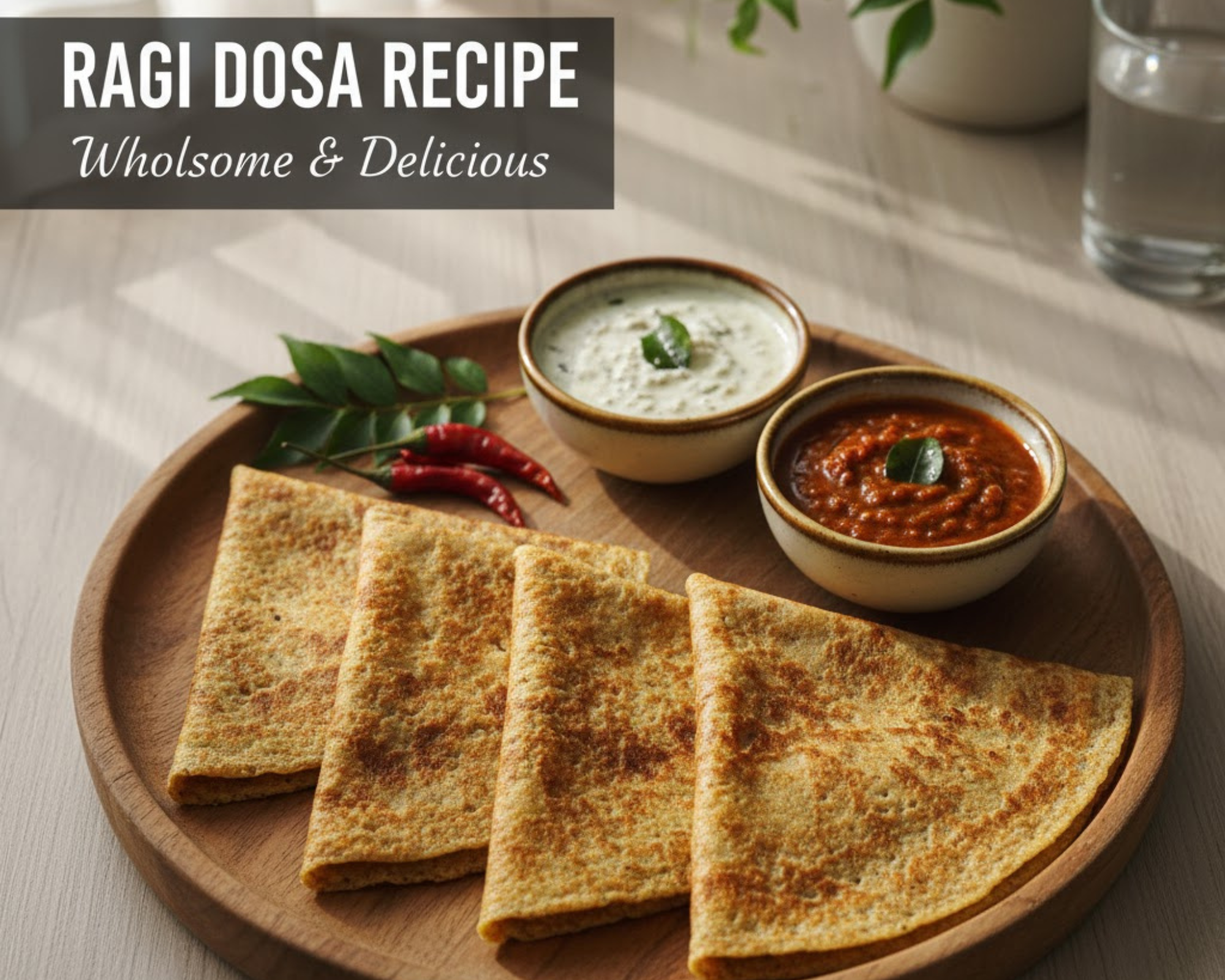 Ragi Dosa Recipe