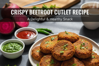 Crispy Beetroot Cutlet Recipe