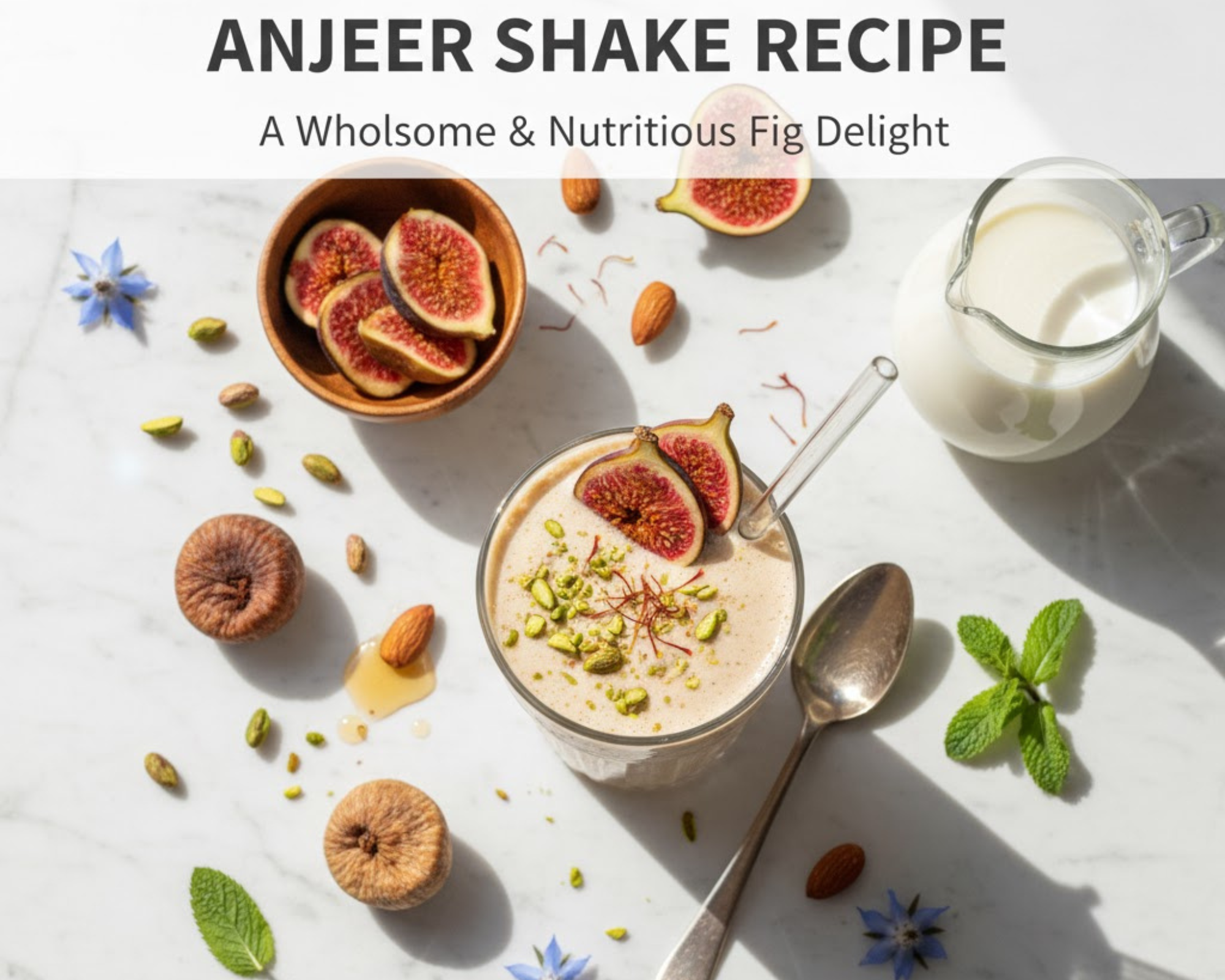 Anjeer Shake Recipe