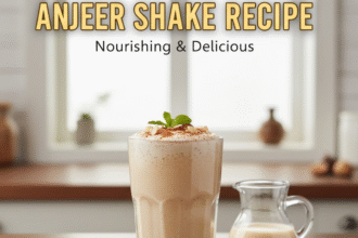 Anjeer Shake Recipe