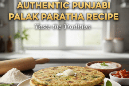 Punjabi Palak Paratha Recipe