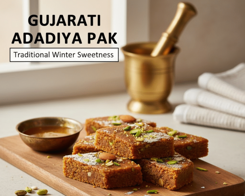 Gujarati Adadiya Pak Recipe