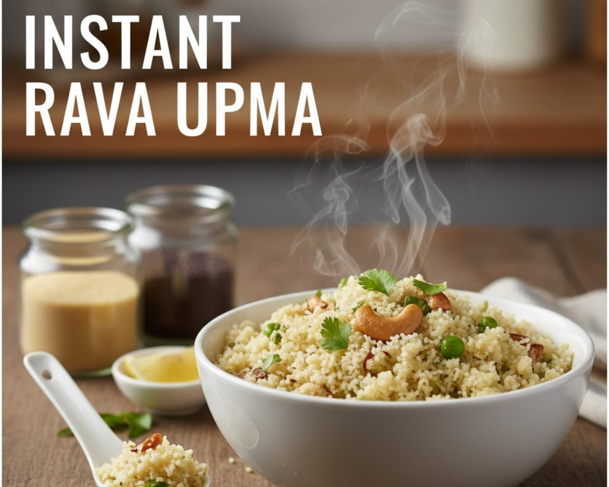 Instant Rava Upma