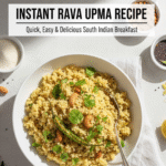 Instant Rava Upma