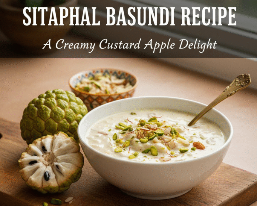 Sitaphal Basundi Recipe