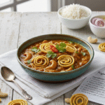 Kaju Gathiya Sabji Recipe