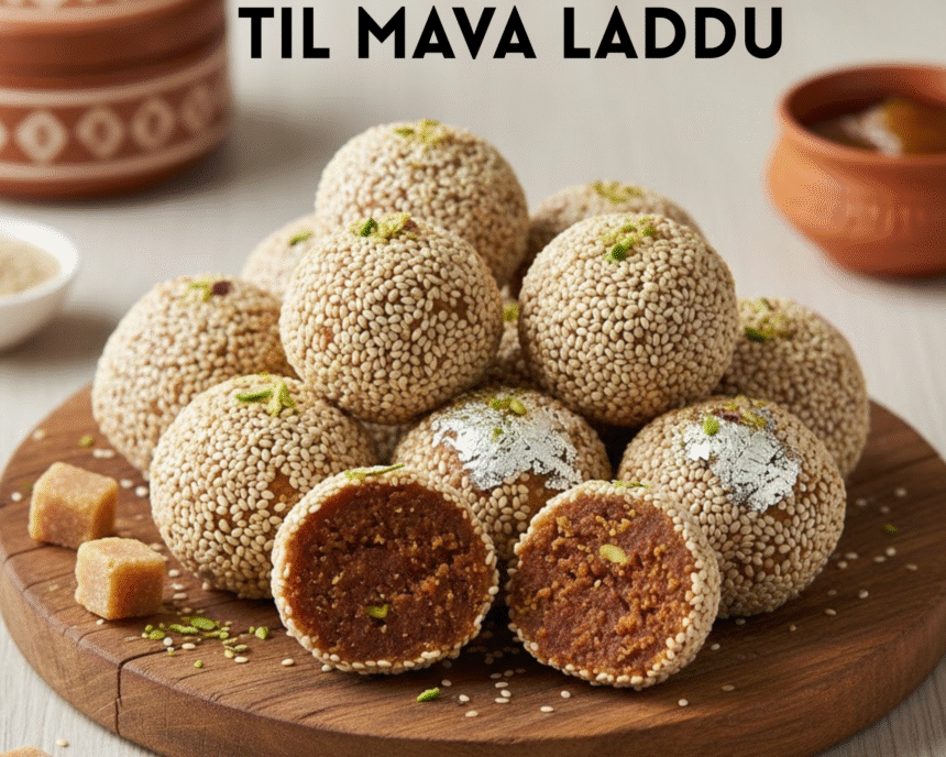 Til Mava Laddu Recipe