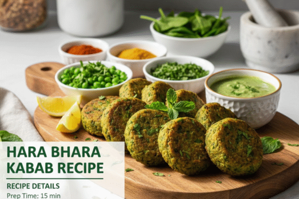 Hara Bhara Kabab Recipe