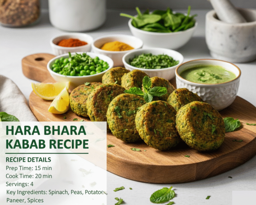 Hara Bhara Kabab Recipe