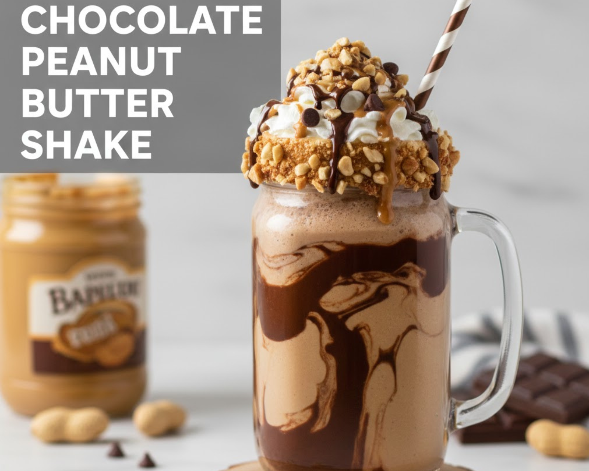 Chocolate Peanut Butter Shake