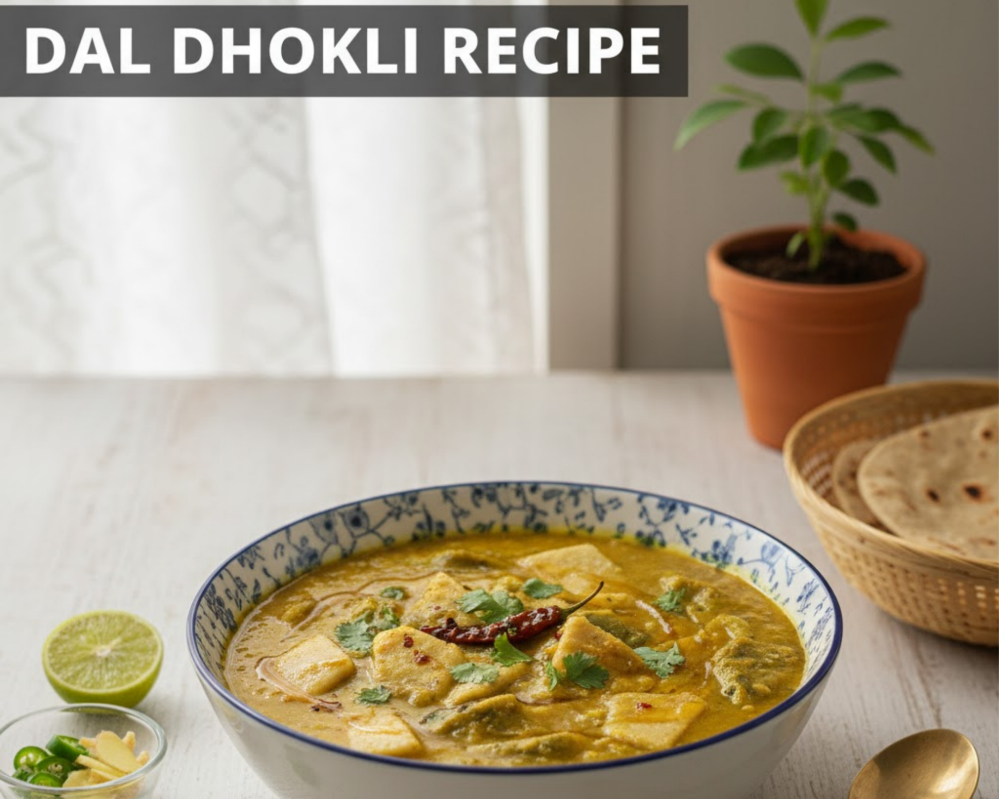Dal Dhokli Recipe
