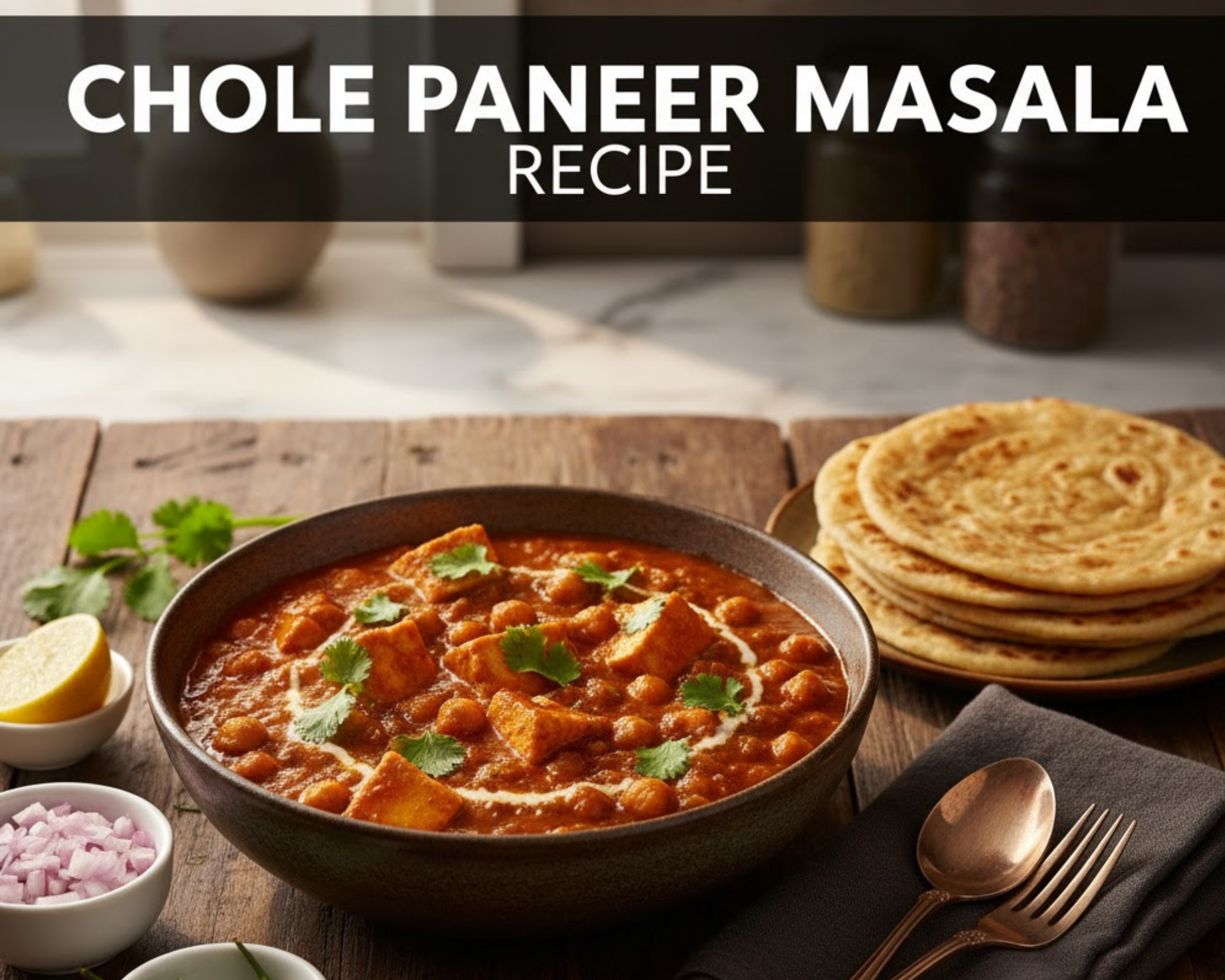 Chole Paneer Masala Recipe