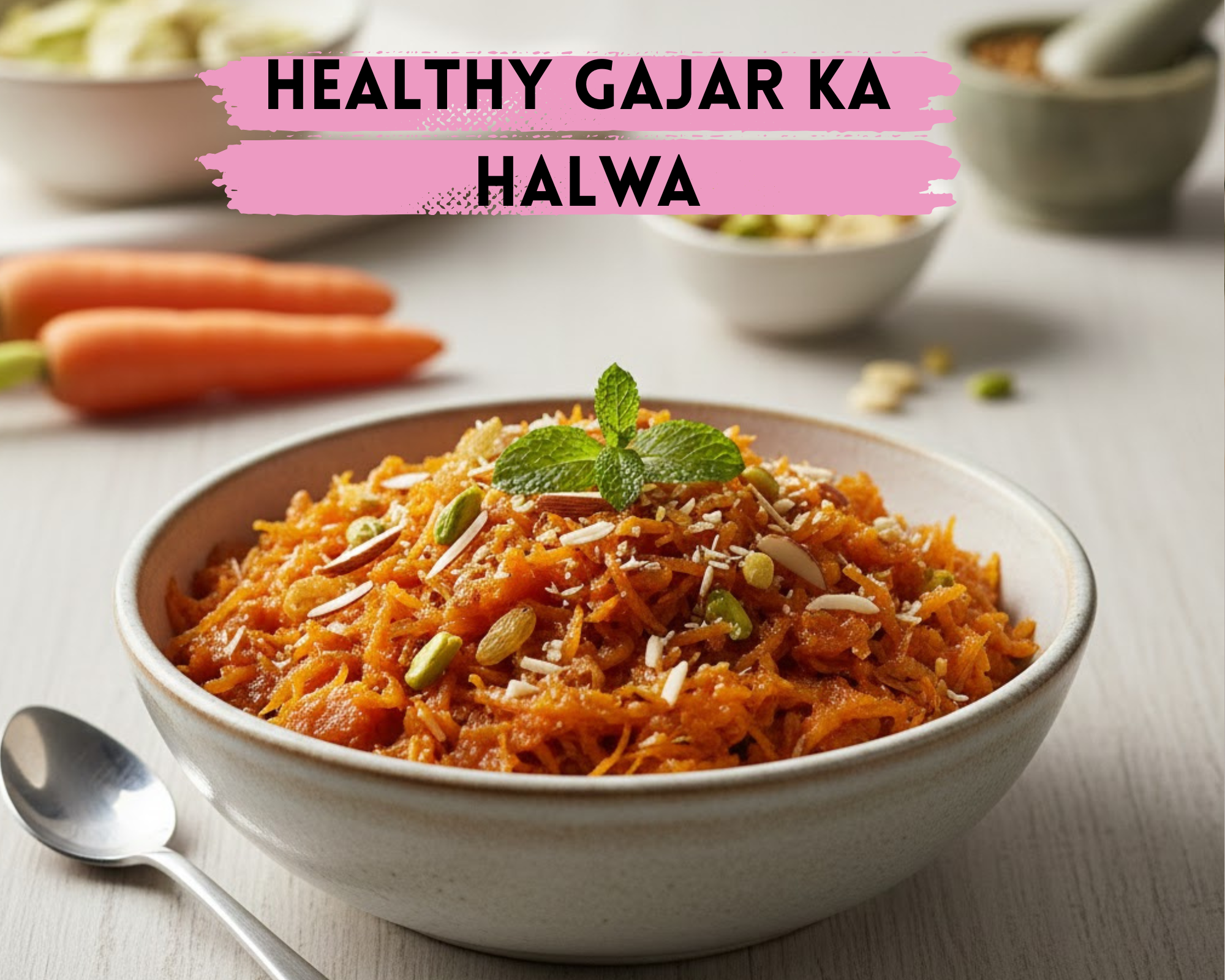 Healthy Gajar Ka Halwa