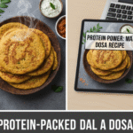 Protein-Packed Masoor Dal Dosa