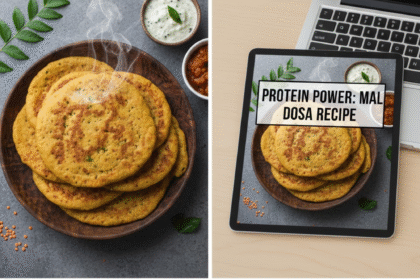 Protein-Packed Masoor Dal Dosa