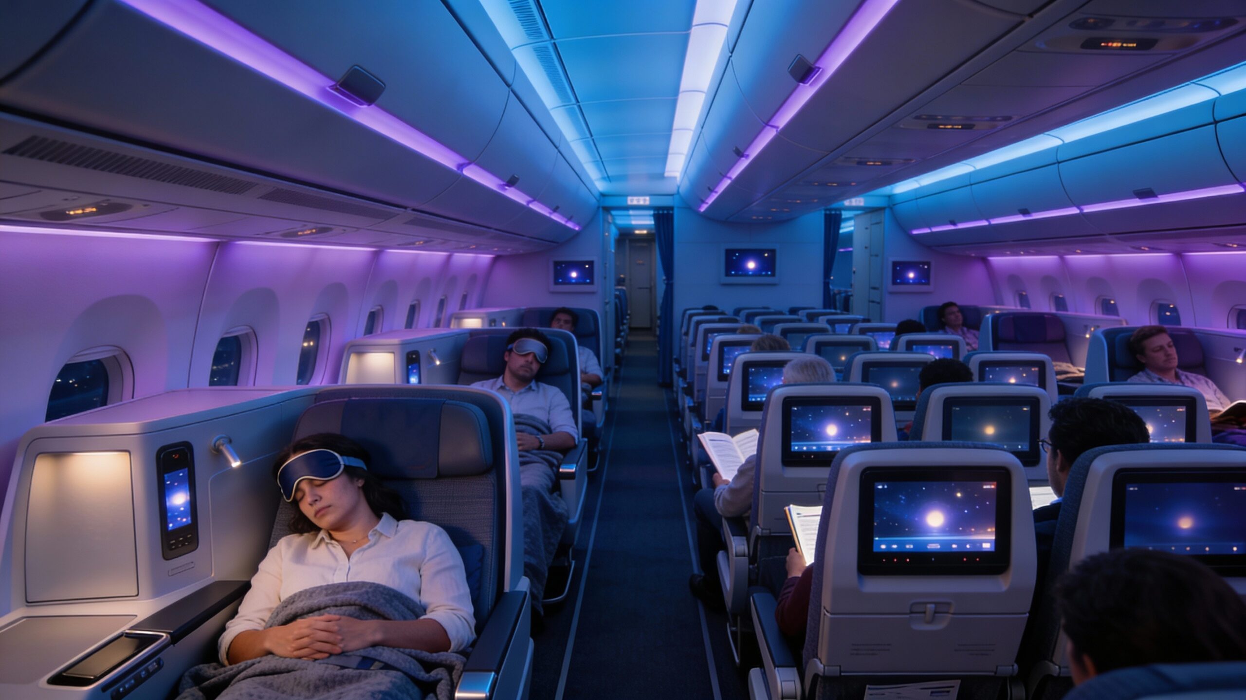 comfortable long haul flights on top international airlines